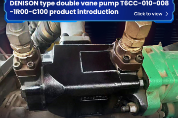 DENISON type double vane pump T6CC-010-008-1R00-C100 product introduction