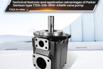 Technical features and application advantages of Parker Denison type T7DS-E38-1R00-A5MW vane pump