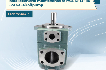 Installation and maintenance of PV2R13-14-116-RAAA-43 oil pump