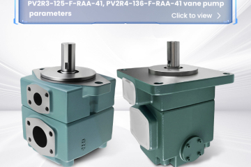 PV2R3-125-F-RAA-41, PV2R4-136-F-RAA-41 vane pump parameters