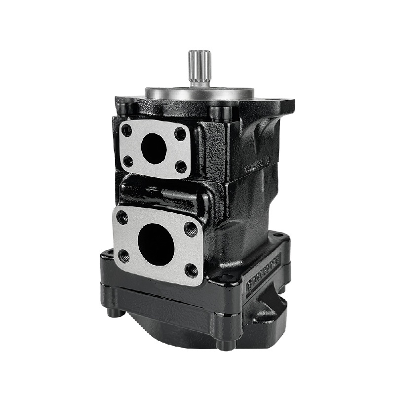 Supply PARKER DENISON type tandem vane hydraulic pump price T6CR-003/005/006/008/010/012/014/017/020/022/025/028/031-1L00-A10-A1