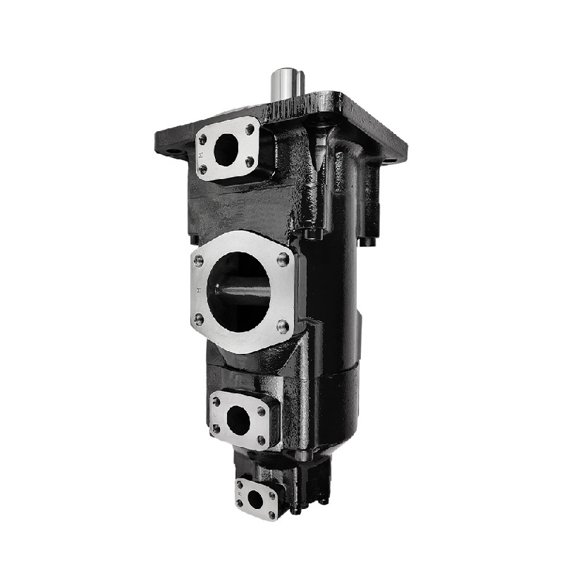 Hydraulic triple pump T6EEC-042/045/050/052/054/057/062/066/072/085-050-025-2R02-A1M0 can replace Denison vane pump