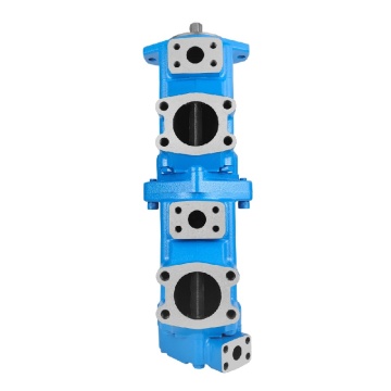 double tandem hydraulic pump 25VTBS-10/12/14/17/21A-2297CA-22R+2520V 21A11 11CC 22R replaces Vickers hydraulic pump