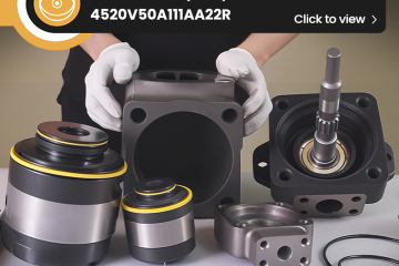 Double vane pump 4520V45A91AA22R, 4520V50A111AA22R