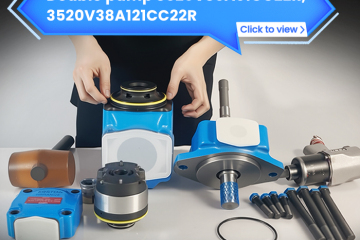 Double pump 3520V35A91CC22R, 3520V38A121CC22R