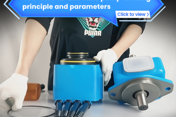 45V-50A-1B-22R vane pump working principle and parameters