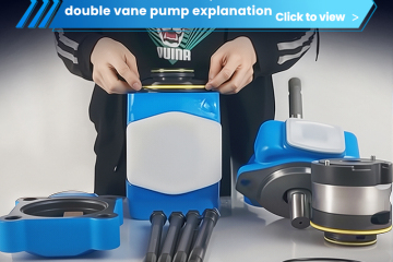 4520V-42A8-1AA-22R, 4520V-42A9-1AA-22R double vane pump explanation