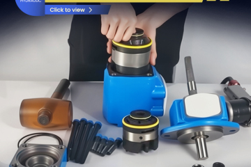 Double pump 2520V-12A8-1CC-22R, 2520V-14A8-1CC-22R