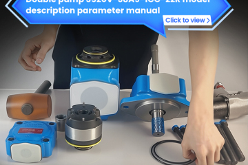 Double pump 3520V-38A9-1CC-22R model description parameter manual
