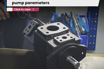 PV2R12-6-26, PV2R12-10-26 double vane pump parameters