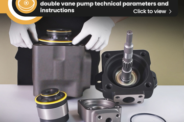 4520V-60A14-1AA-22R, 4535V-42A38-1AA-22R double vane pump technical parameters and instructions