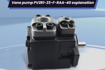Vane pump PV2R1-23-F-RAA-40 explanation