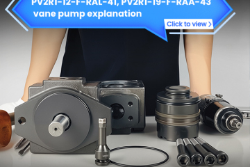 PV2R1-12-F-RAL-41, PV2R1-19-F-RAA-43 vane pump explanation