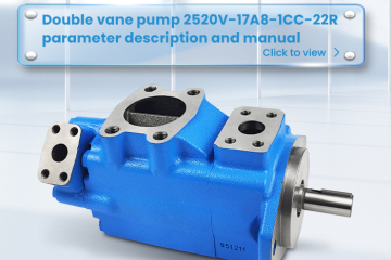 Double vane pump 2520V-17A8-1CC-22R parameter description and manual