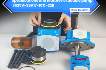 Specifications and features of double pump 3525V-38A17-1CC-22R