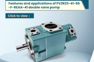 Features and applications of PV2R23-41-66-F-REAA-41 double vane pump