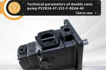 Technical parameters of double vane pump PV2R24-47-153-F-REAA-40