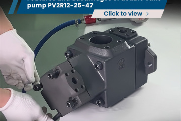 Features and advantages of double vane pump PV2R12-25-47