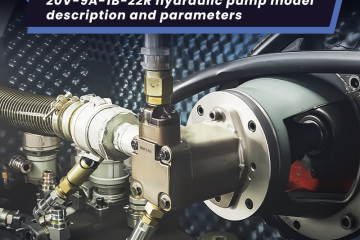 20V-9A-1B-22R hydraulic pump model description and parameters
