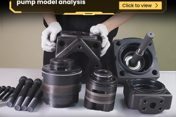 PV2R23-41-52-L-REAA-41 double hydraulic pump model analysis