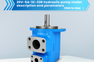 20V-5A-1C-22R hydraulic pump model description and parameters