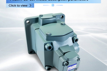 Double vane pump PV2R14-25-184, PV2R14-25-200, PV2R14-25-237 model description parameters