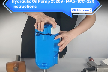 Hydraulic Oil Pump 2520V-14A5-1CC-22R Instructions
