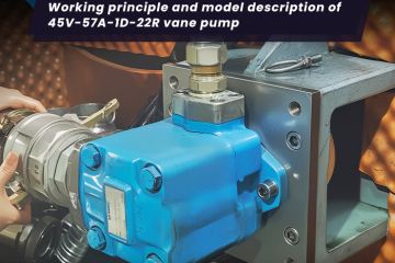 Working principle and model description of 45V-57A-1D-22R vane pump