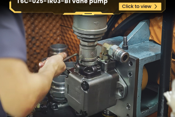 Analysis of parameters and characteristics of T6C-025-1R03-B1 vane pump