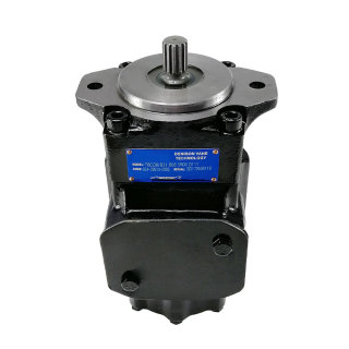 Hydraulic Double Vane Pump T6CC-022-017-2R00 - Compatible with Parker Denison T6CC, for Construction Machinery & Injection Molding in SEA