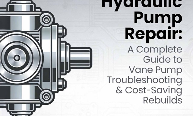 Hydraulic Pump Repair: A Complete Guide to Vane Pump Troubleshooting & Cost-Saving Rebuilds