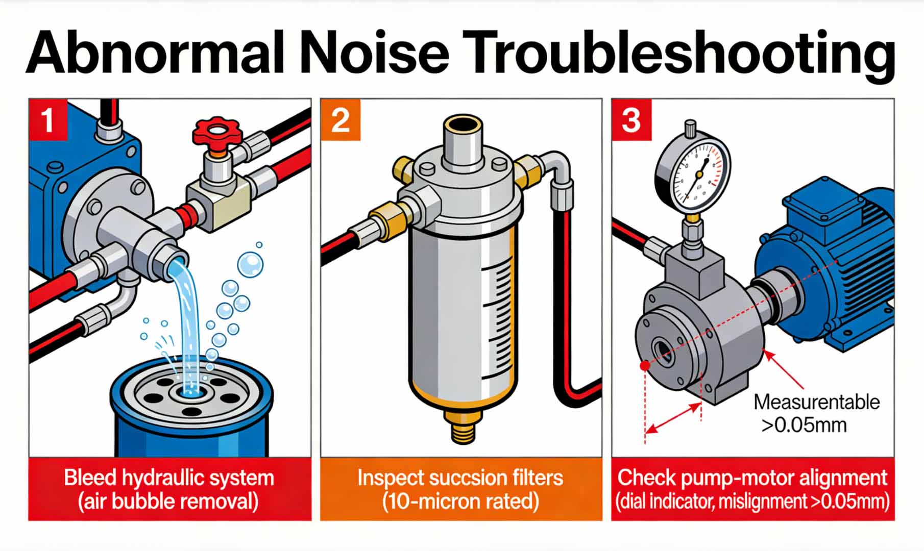 vane pump troubleshooting