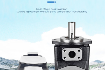 The Heart of Heavy-Duty Power: A Deep Dive into T6ED Double Vane Pump Applications