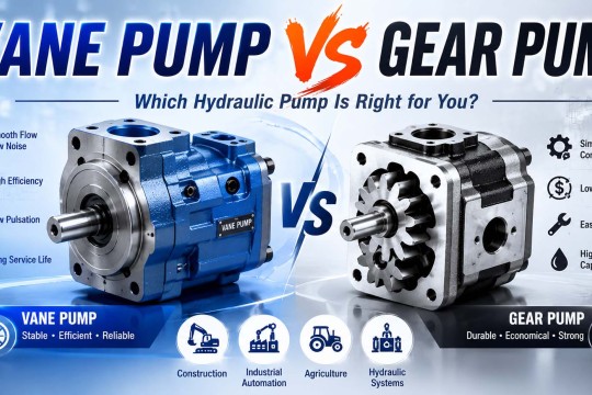 Vane Pump vs. Gear Pump: Why Vane Pumps Are the "Kings of Efficiency" in Medium-to-High Pressure Systems