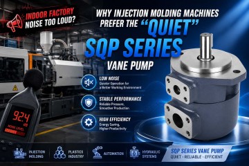 Factory Noise Exceeding Limits? Why Injection Molding Machines Prefer the SQP Series "Quiet" Vane Pumps