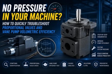 Machine Lacking Pressure? How to Quickly Troubleshoot Proportional Valves and Vane Pump Volumetric Efficiency