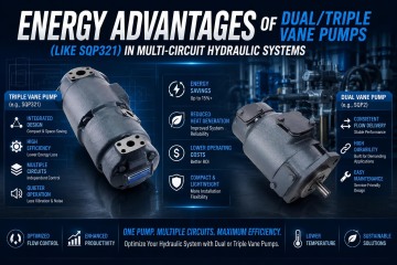 Double and Triple Vane Pumps (Like the SQP321): The Energy Efficiency Secret in Multi-Circuit Hydraulic Systems