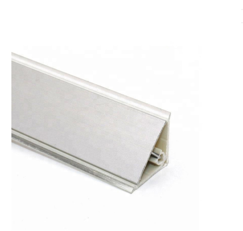 Concave aluminum pvc plinth