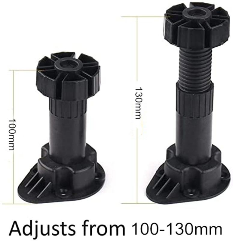 plastic adjustable cabinet leg