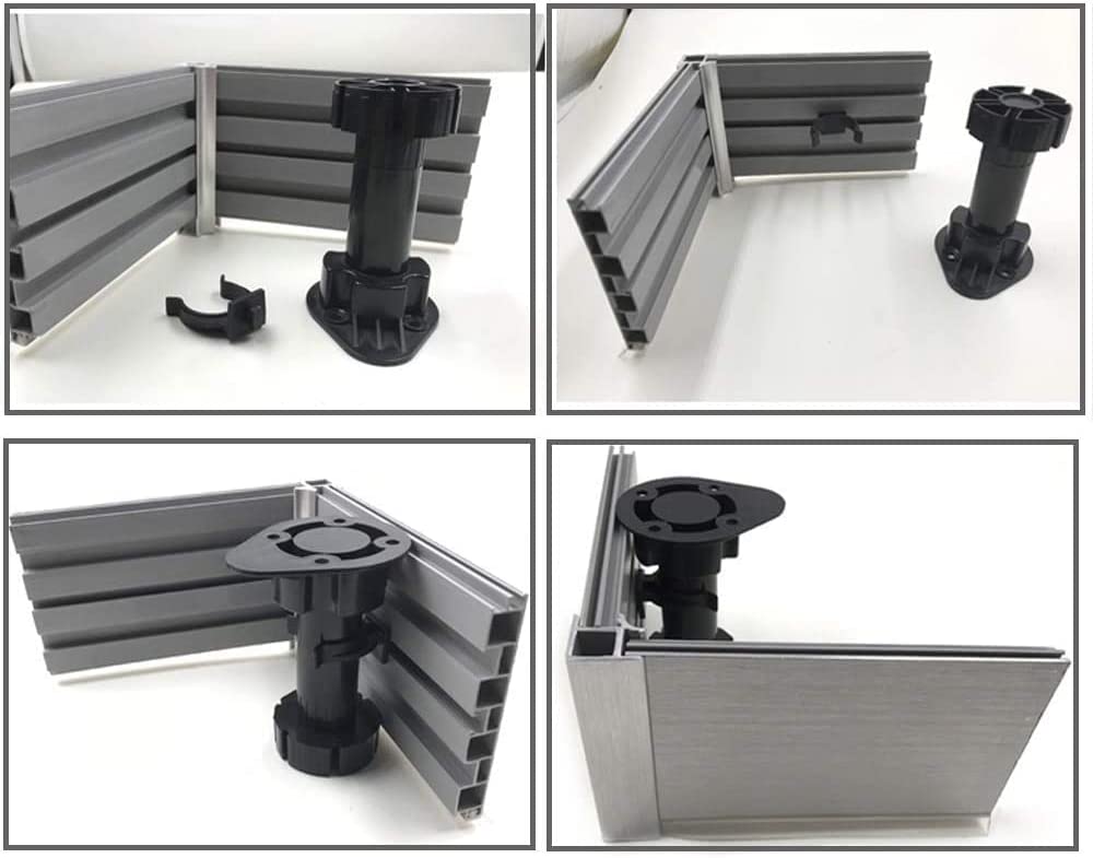 adjustable height cupboard foot