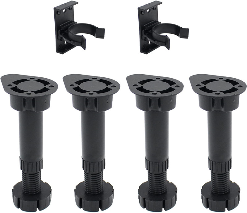 plastic cabinet leg clips