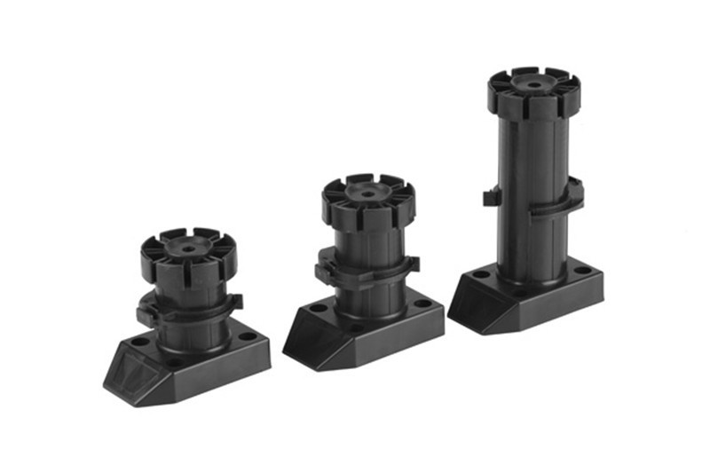 plastic adjustable cabinet legs plinth