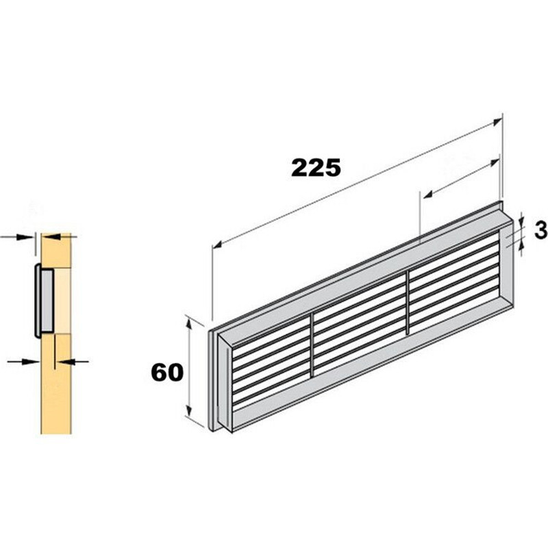 Plastic Ventilation Grills