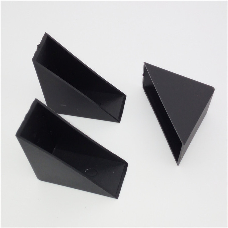 Black Plastic Triangle Corner Proector