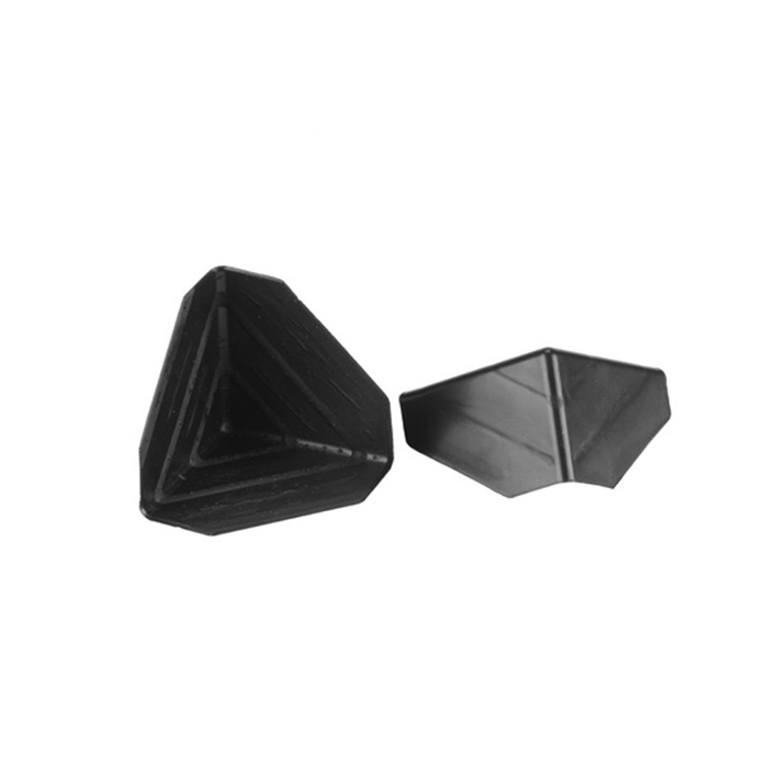 Black Plastic Triangle Corner Proector