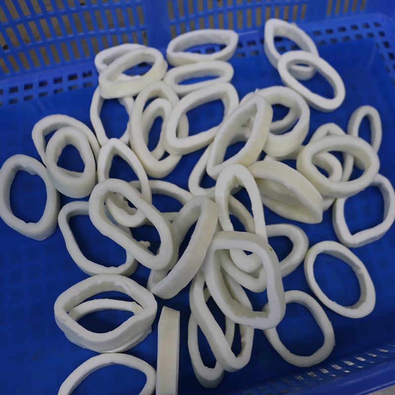 processing frozen squid