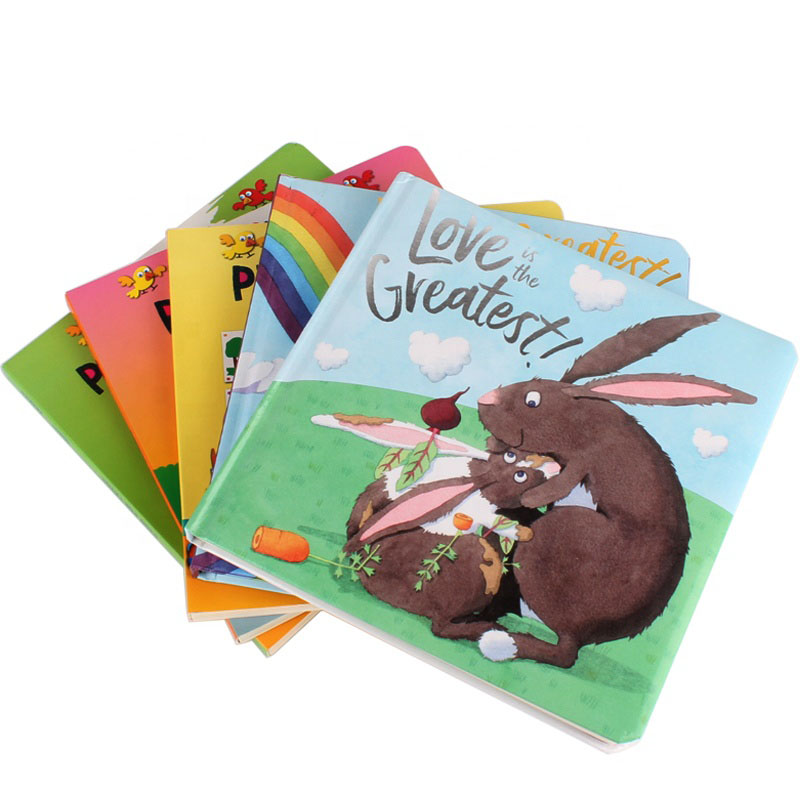 Impressão de livros infantis de leitura de histórias