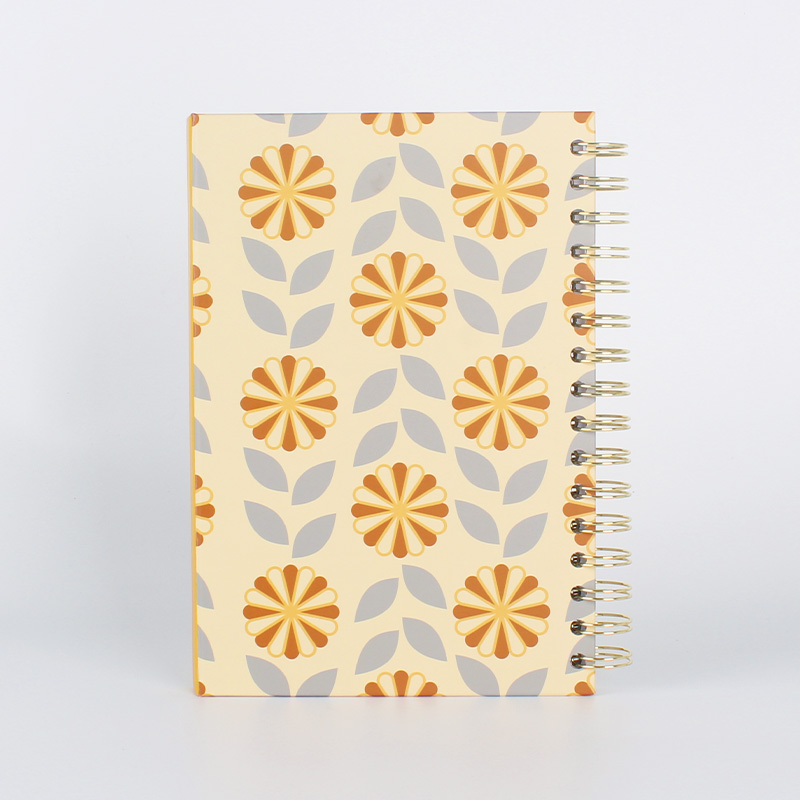 Yellow Cover Cute Financial Budget Planner Spiral