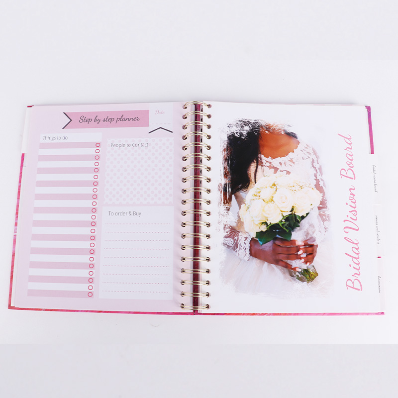 Personalised A4 Wedding Planner Book Manufacturers, Personalised A4 Wedding Planner Book Factory, Supply Personalised A4 Wedding Planner Book