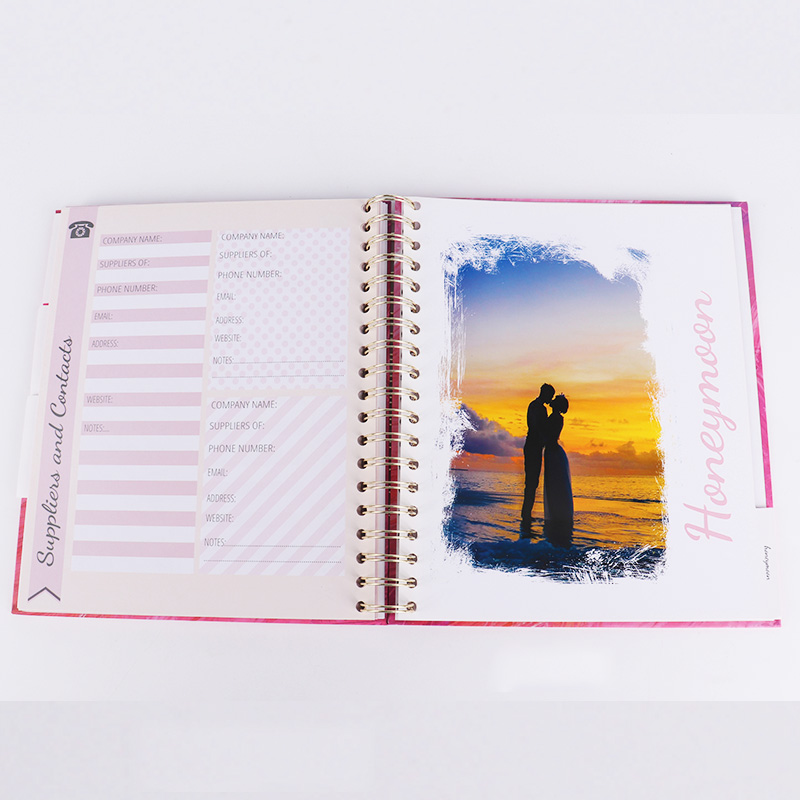 Personalised A4 Wedding Planner Book Manufacturers, Personalised A4 Wedding Planner Book Factory, Supply Personalised A4 Wedding Planner Book